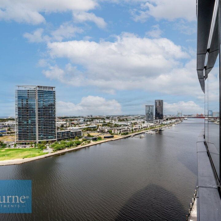 sea views over the Yarra