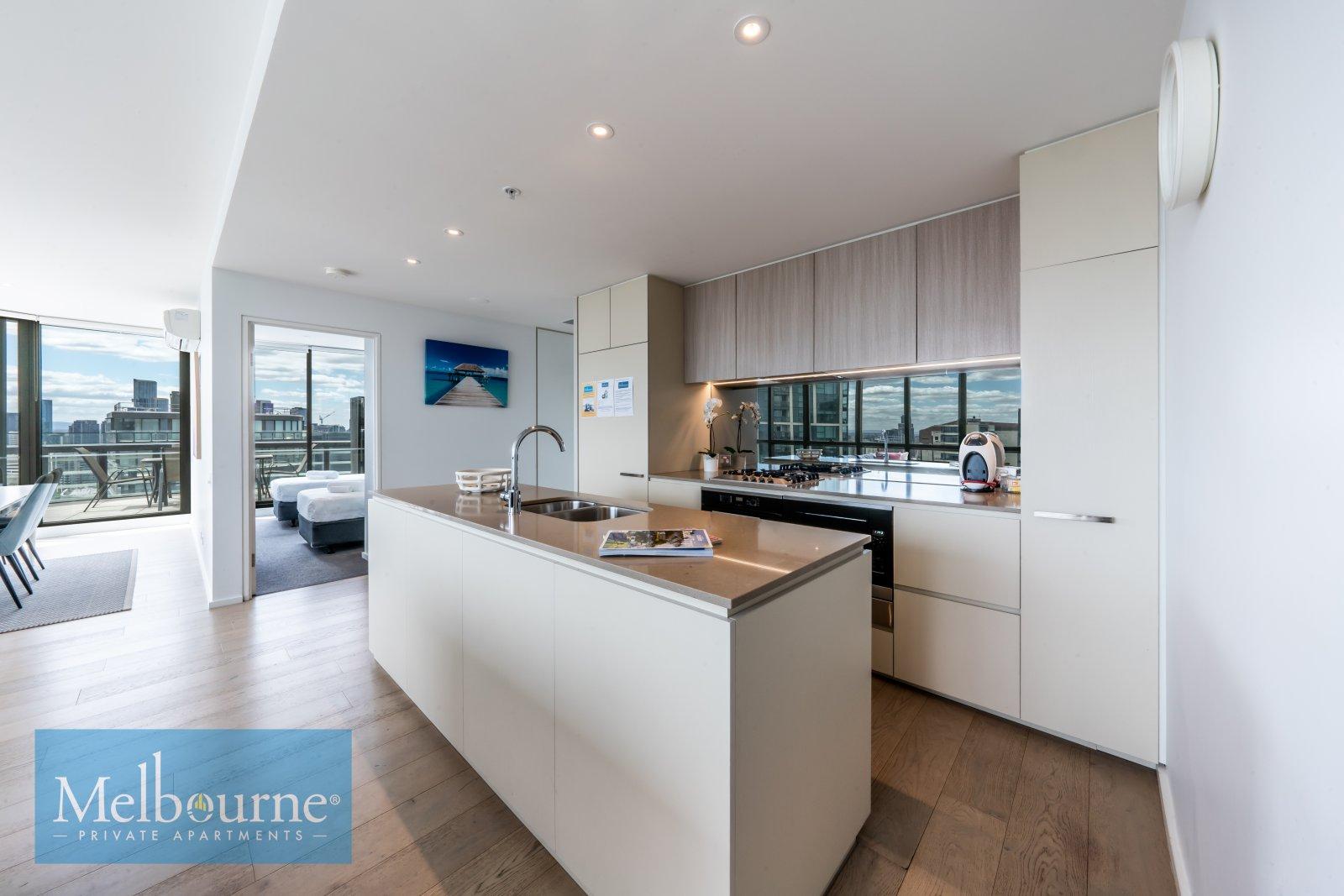 Image showcasing Sub Penthouse 3 Bedroom Apartment, City - Melbourne Private Apartments