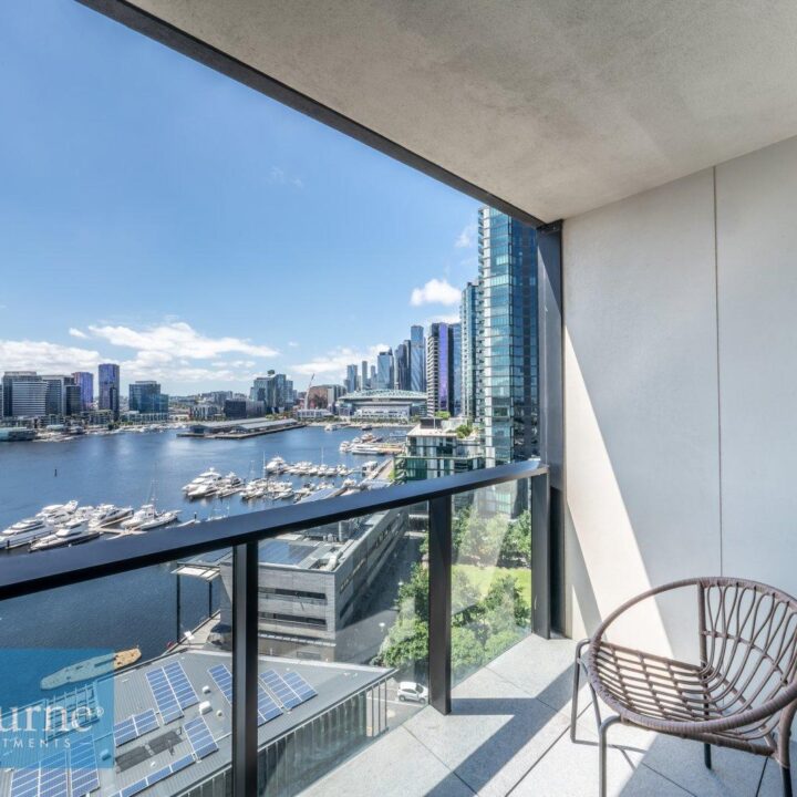 harbour views from private balcony