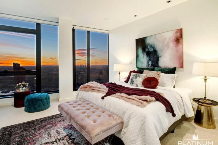 Image showcasing Dreamy luxury two-bedroom penthouse apartment with special forest ...