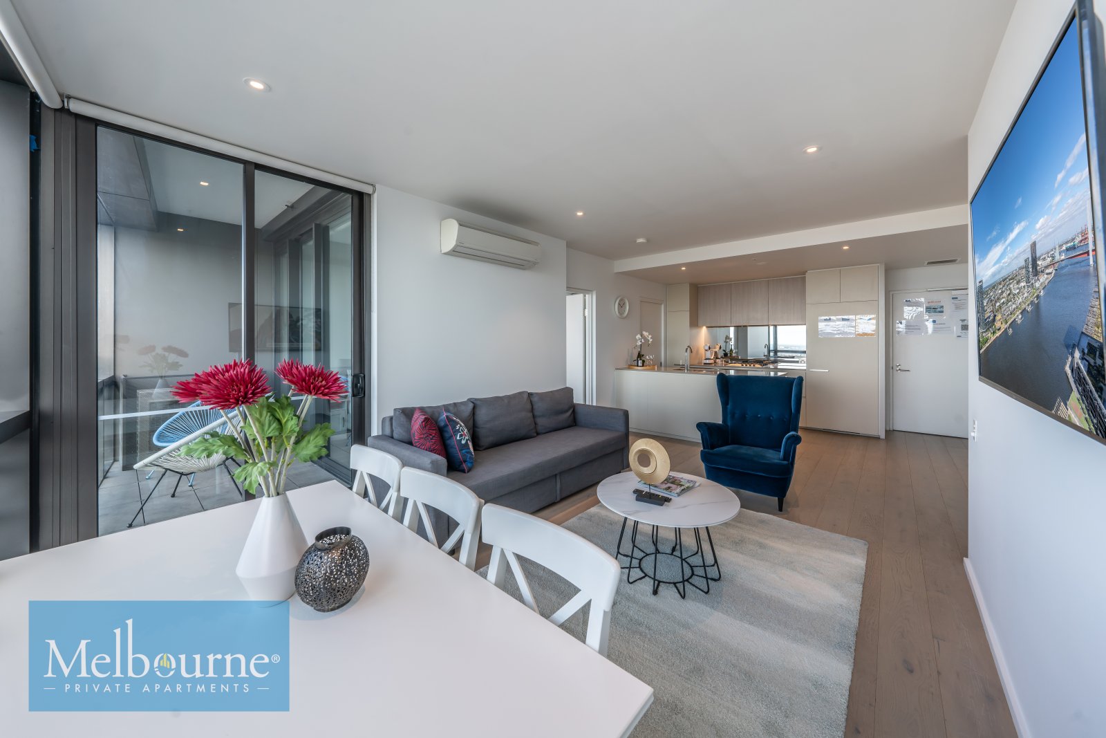 3-bedroom family apartment in docklands