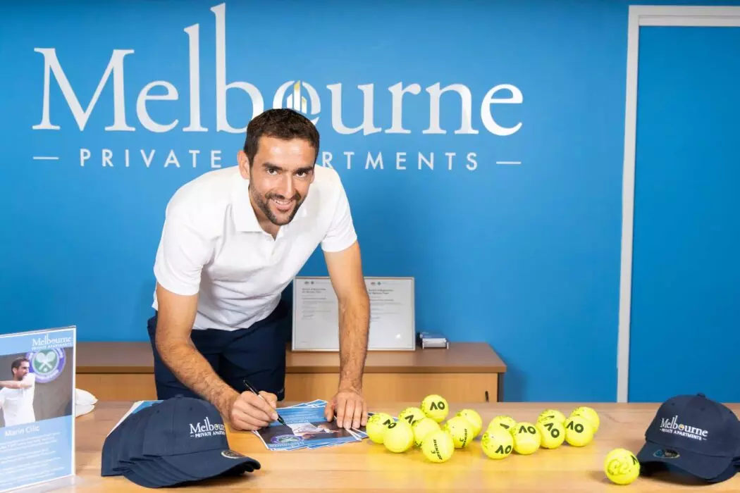 Marin Cilic at Melbourne Private Apartments