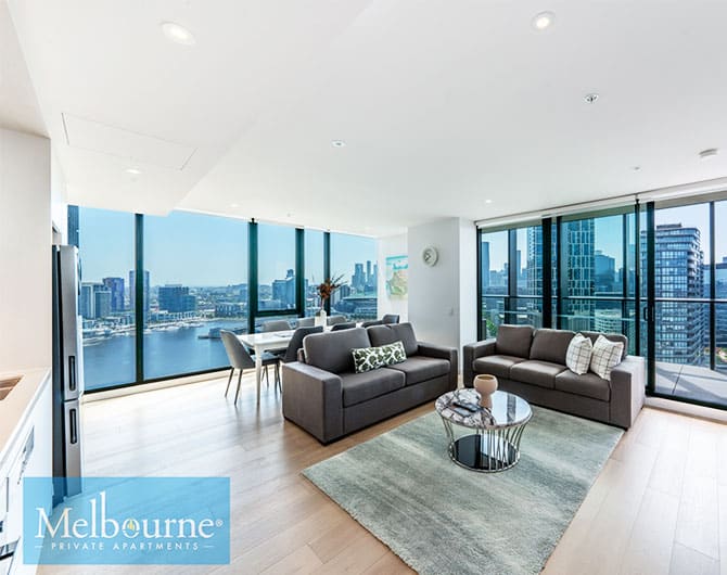 3 bedroom short stay apartments Melbourne