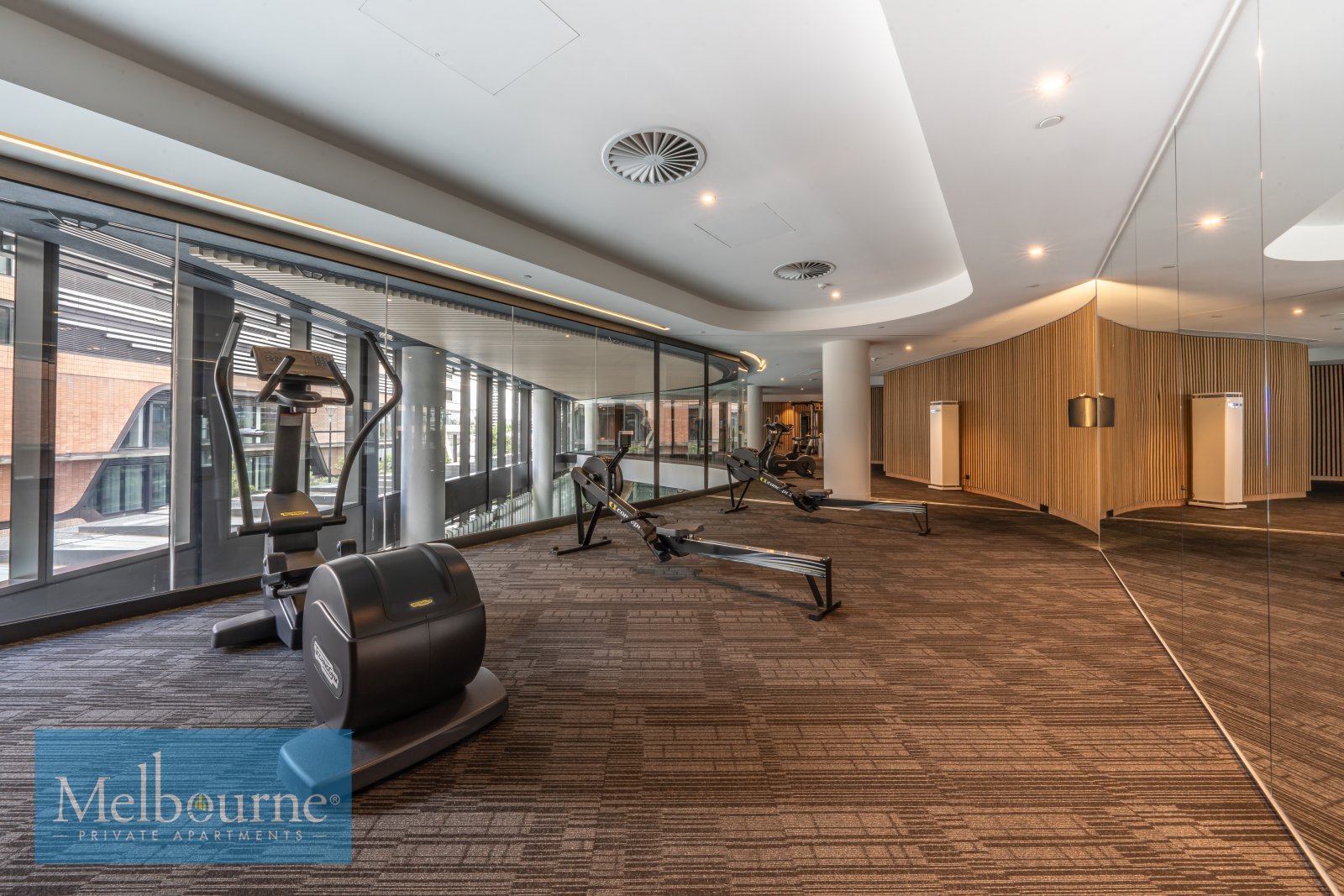 Gallery Detail: Keeping Fit Docklands Accommodation With Gym Facilities