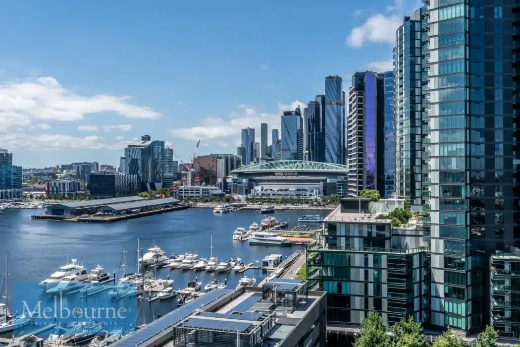 MPA Docklands Apartments overlooking Melbourne City